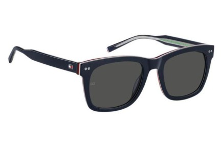 Ochelari de soare Tommy Hilfiger TH2184/S PJP/08 Pătrați Albaștri