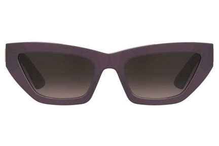 Ochelari de soare Moschino MOS182/S 0T7/HA Cat Eye Violeți