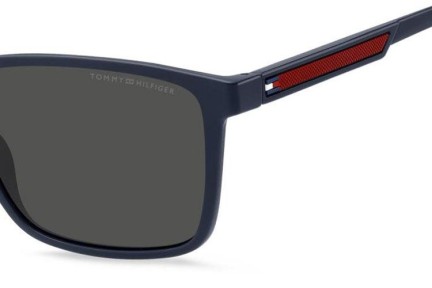 Ochelari de soare Tommy Hilfiger TH2201/S 8RU/IR Pătrați Albaștri