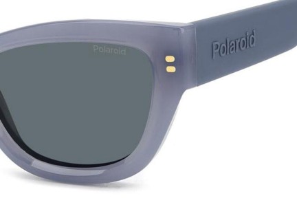 Ochelari de soare Polaroid PLD6237/S/X MVU/C3 Cat Eye Albaștri