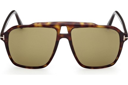 Ochelari de soare Tom Ford Autari FT1209 52N Pătrați Havana