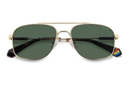 Ochelari de soare Polaroid PLD6235/S/X PEF/UC Polarized Pătrați Aurii