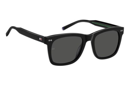 Ochelari de soare Tommy Hilfiger TH2184/S 807/IR Pătrați Negri