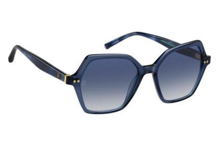 Ochelari de soare Tommy Hilfiger TH2213/S PJP/08 Cat Eye Albaștri