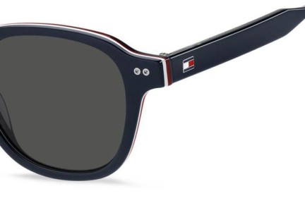 Ochelari de soare Tommy Hilfiger TH2185/S PJP/IR Pătrați Albaștri