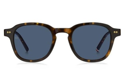 Ochelari de soare Tommy Hilfiger TH2185/S 086/KU Pătrați Havana