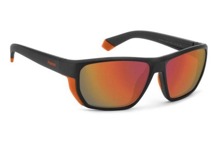 Ochelari de soare Polaroid PLD7057/S RC2/OZ Polarized Dreptunghiulari Negri