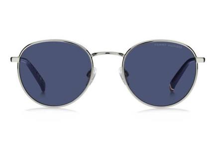 Ochelari de soare Tommy Hilfiger TH2217/S 010/KU Rotunzi Argintii