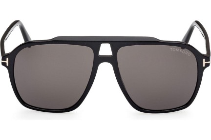 Ochelari de soare Tom Ford Autari FT1209 01A Pătrați Negri