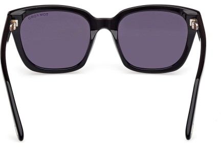 Ochelari de soare Tom Ford Haylay FT1216 01A Pătrați Negri