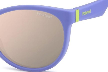 Ochelari de soare Polaroid Junior PLD8065/S 789/JQ Cat Eye Violeți