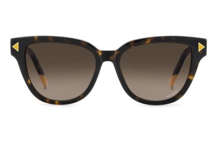 Ochelari de soare Missoni MIS0237/S 086/HA Cat Eye Havana