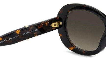 Ochelari de soare Missoni MIS0215/G/S 086/HA Cat Eye Havana