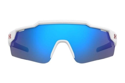 Ochelari de soare Under Armour UALEVELUPJR WWK/Z0 Lentilă unică | Shield Albi