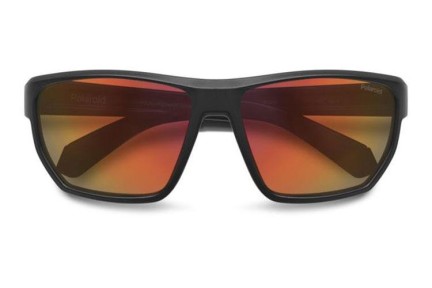 Ochelari de soare Polaroid PLD7057/S RC2/OZ Polarized Dreptunghiulari Negri