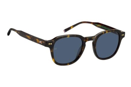 Ochelari de soare Tommy Hilfiger TH2185/S 086/KU Pătrați Havana