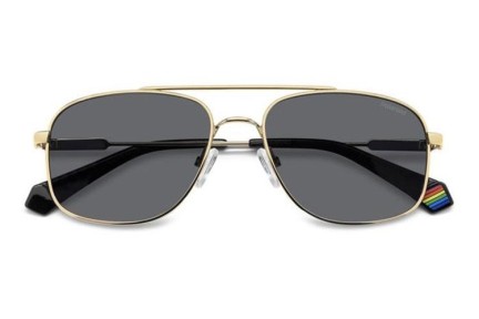 Ochelari de soare Polaroid PLD6235/S/X 2F7/M9 Polarized Pătrați Aurii