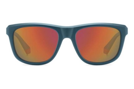 Ochelari de soare Polaroid PLD2163/S 5BF/OZ Polarized Pătrați Albaștri