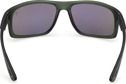 Ochelari de soare Timberland TB00034 97D Polarized Dreptunghiulari Verzi