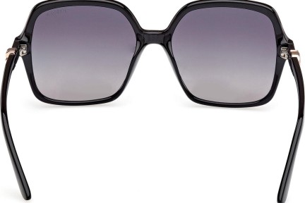 Ochelari de soare Guess GU00190 01D Polarized Pătrați Negri