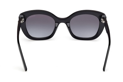 Ochelari de soare Guess GU00196 01B Cat Eye Negri