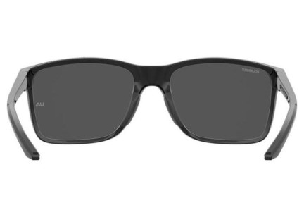 Ochelari de soare Under Armour UAHUSTLEXL 807/M9 Polarized Pătrați Negri