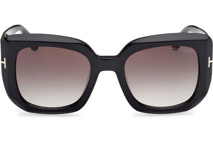 Ochelari de soare Tom Ford Carla-02 FT1220 01B Cat Eye Negri