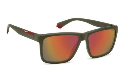 Ochelari de soare Polaroid PLD2164/S TBO/OZ Polarized Pătrați Verzi