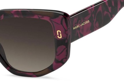 Ochelari de soare Marc Jacobs MJ1116/S I34/HA Cat Eye Roșii