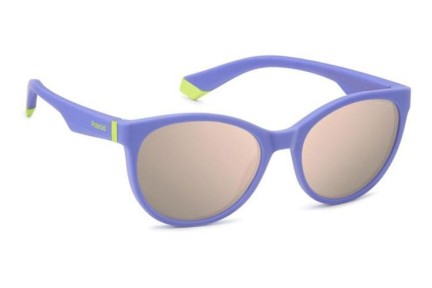 Ochelari de soare Polaroid Junior PLD8065/S 789/JQ Cat Eye Violeți