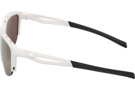 Ochelari de soare Adidas Sport SP0112 21G Pătrați Albi