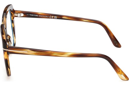 Ochelari Tom Ford FT6043-B 055 Cat Eye Havana