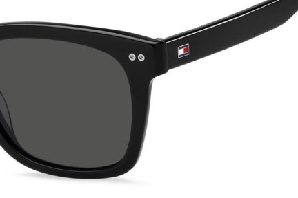 Ochelari de soare Tommy Hilfiger TH2184/S 807/IR Pătrați Negri