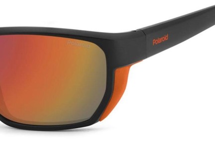 Ochelari de soare Polaroid PLD7057/S RC2/OZ Polarized Dreptunghiulari Negri