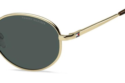 Ochelari de soare Tommy Hilfiger TH2219/S J5G/QT Ovali Aurii