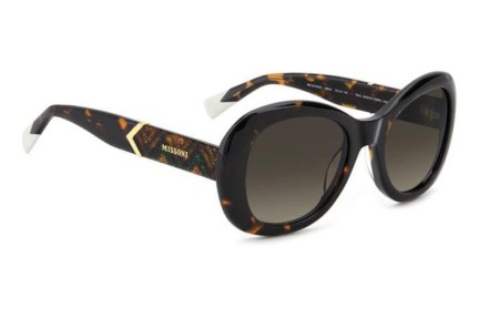 Ochelari de soare Missoni MIS0215/G/S 086/HA Cat Eye Havana