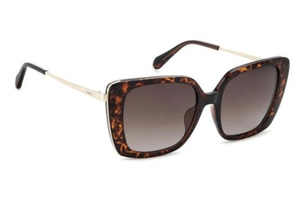 Ochelari de soare Fossil FOS2152/G/S 086/HA Cat Eye Havana