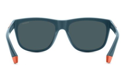 Ochelari de soare Polaroid PLD2163/S 5BF/OZ Polarized Pătrați Albaștri