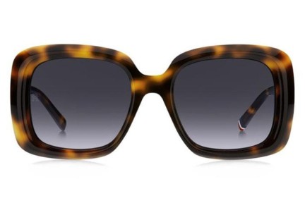 Ochelari de soare Tommy Hilfiger TH2208/S 05L/08 Cat Eye Havana