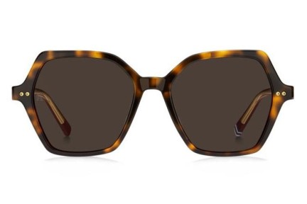 Ochelari de soare Tommy Hilfiger TH2213/S 05L/70 Cat Eye Havana