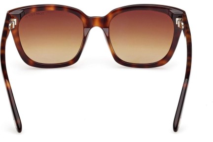 Ochelari de soare Tom Ford Haylay FT1216 53F Pătrați Havana