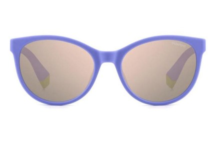 Ochelari de soare Polaroid Junior PLD8065/S 789/JQ Cat Eye Violeți