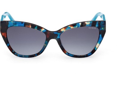 Ochelari de soare Guess GU00204 87P Cat Eye Albaștri