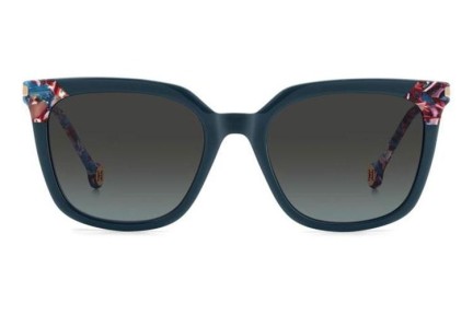 Ochelari de soare Carolina Herrera HER0308/S ZI9/I7 Cat Eye Albaștri