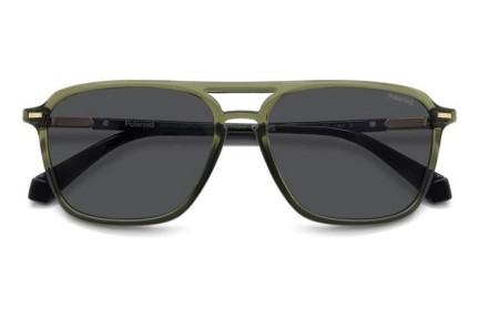 Ochelari de soare Polaroid PLD4182/S/X 4C3/M9 Polarized Pătrați Verzi