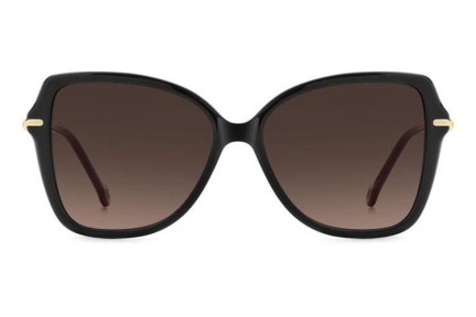 Ochelari de soare Carolina Herrera HER0302/S 3H2/HA Cat Eye Negri