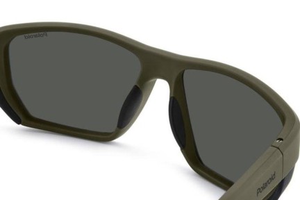 Ochelari de soare Polaroid PLD7057/S DLD/M9 Polarized Dreptunghiulari Verzi