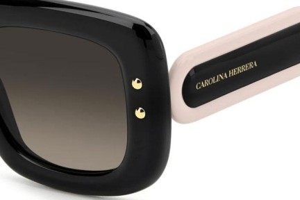 Ochelari de soare Carolina Herrera HER0313/S 3H2/HA Cat Eye Negri