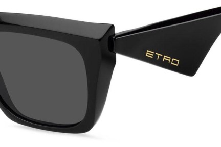 Ochelari de soare Etro ETRO0095/S 807/IR Cat Eye Negri