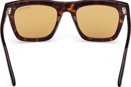 Ochelari de soare Tom Ford Lelio FT1207 52E Pătrați Havana